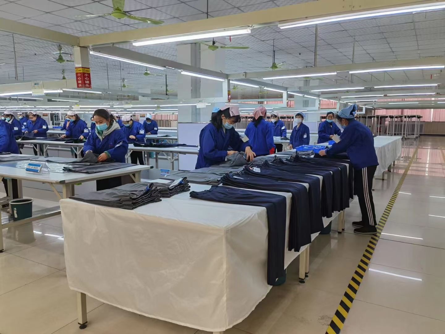 Garment inspection and finishing