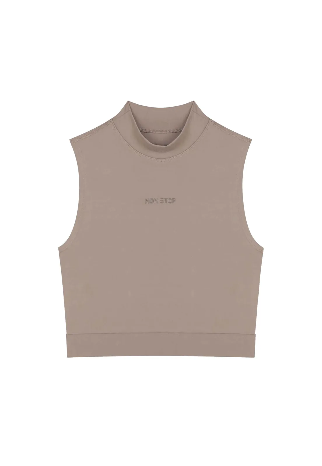 high-stretch sleeveless activewear top