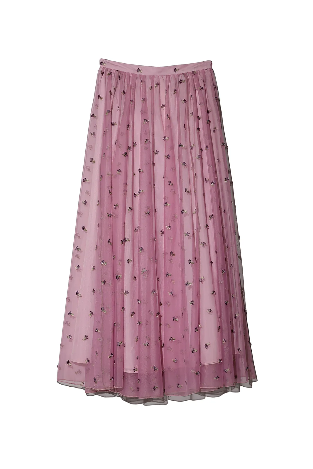 sequin midi skirt