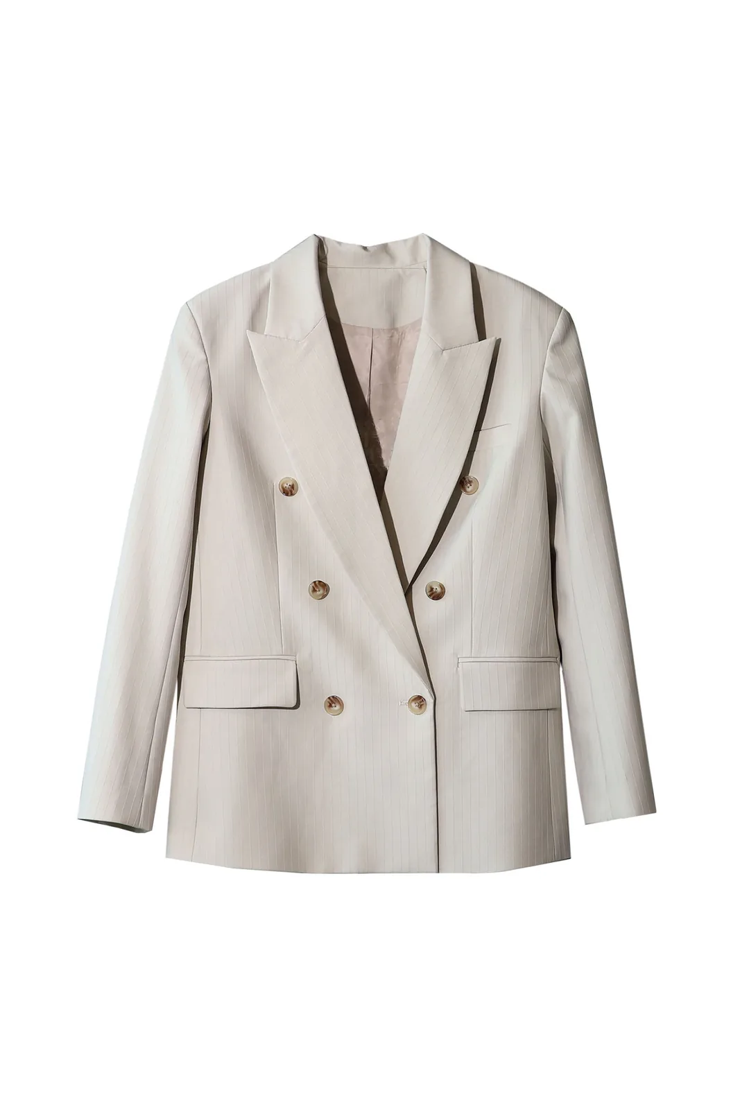 double-breasted blazer