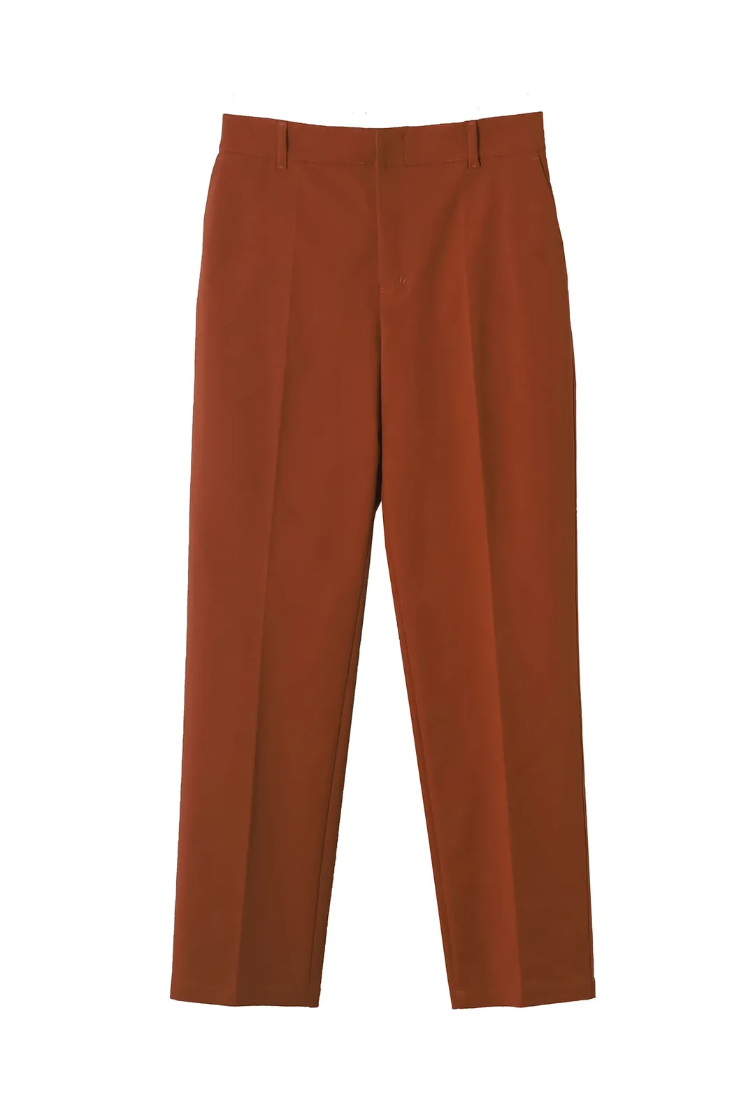 slim tailored trousers; colour