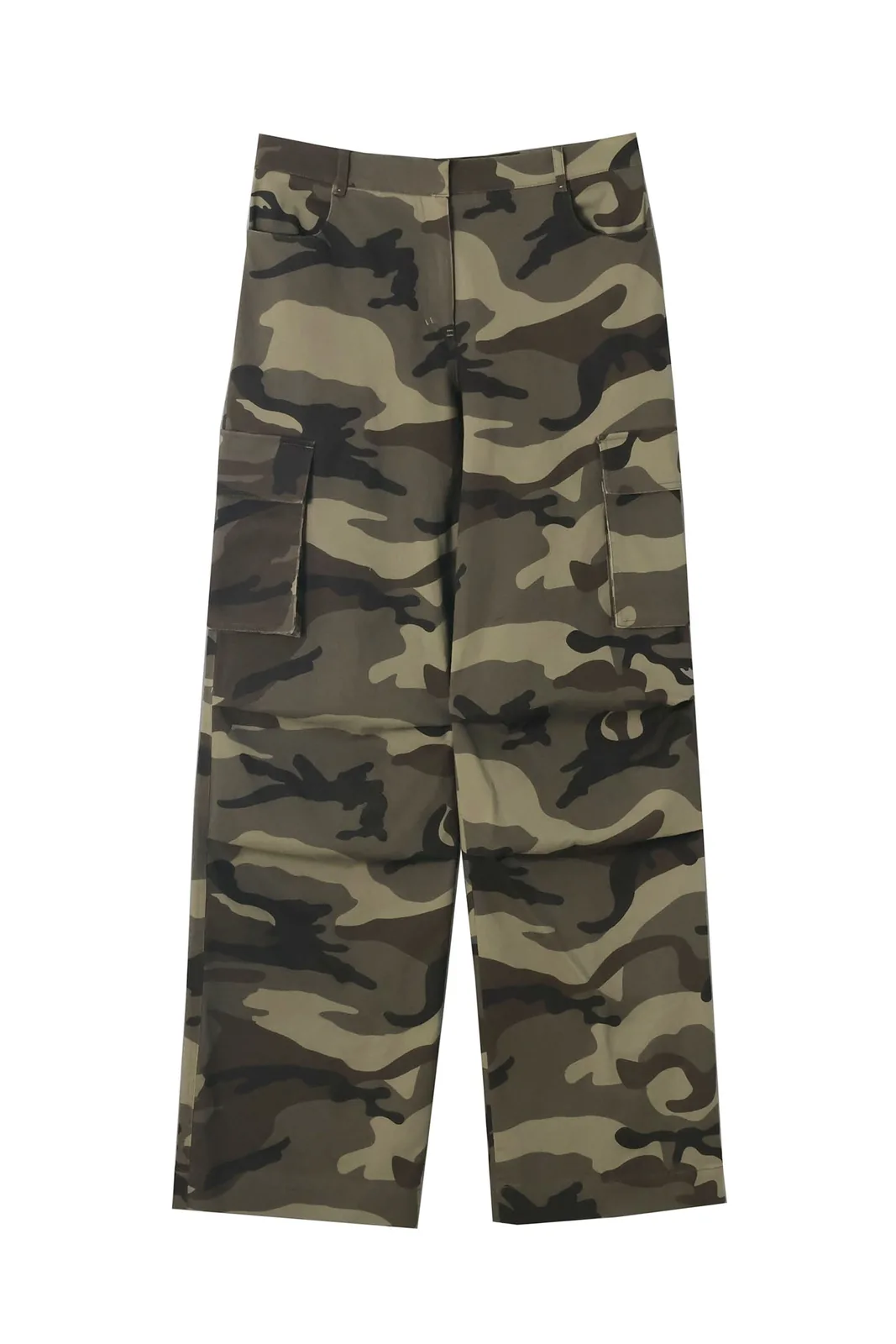 camo cargo trousers